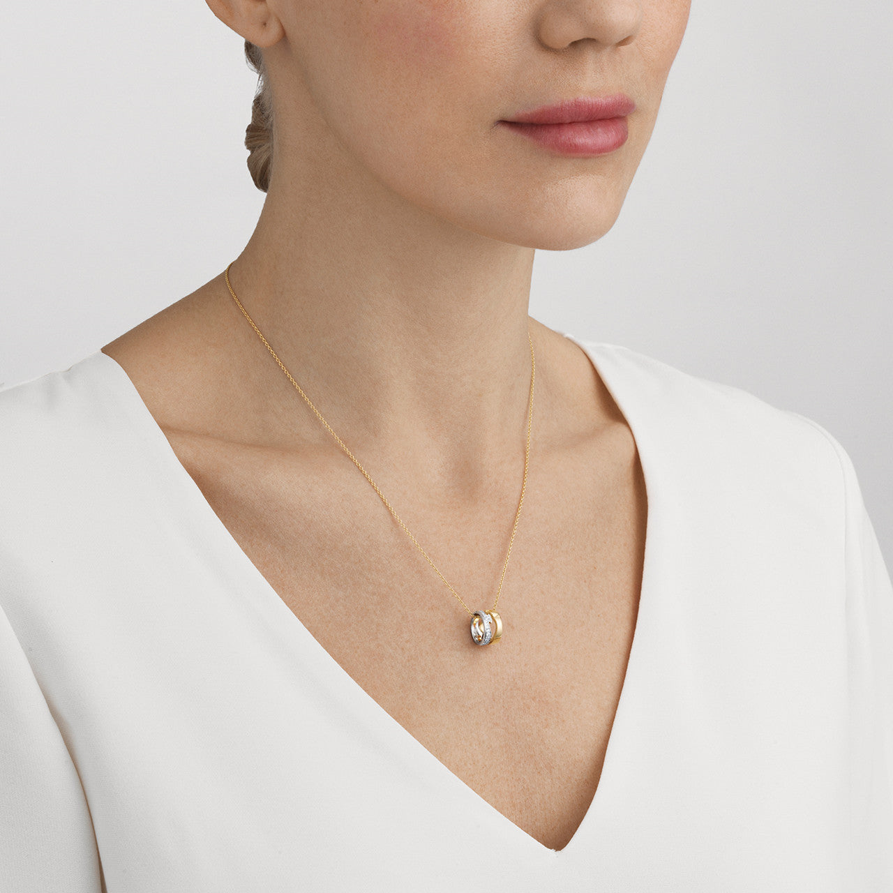 Georg Jensen Fusion halskæde 10016423