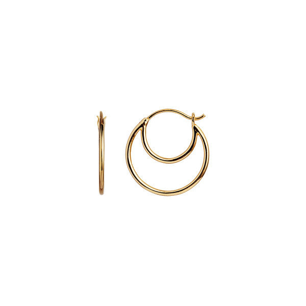 STINE A Jewelry Double Creol ørering 1136-02