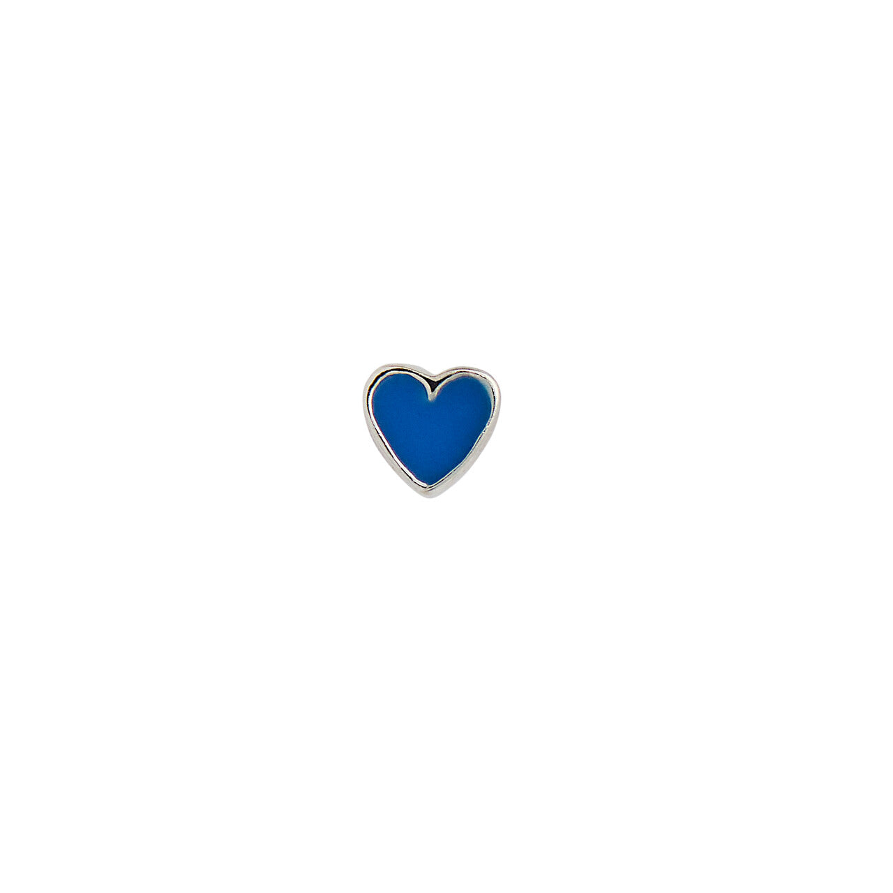 STINE A Jewelry Petit Love Heart ørering 1181-00-Cobalt