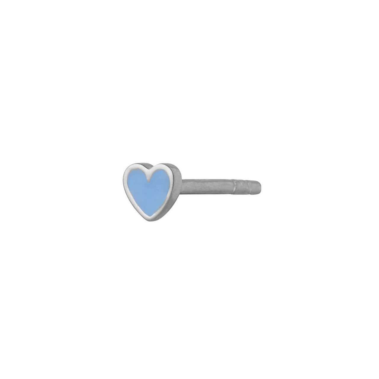 STINE A Jewelry Petit Love Heart ørering 1181-00-BLUE