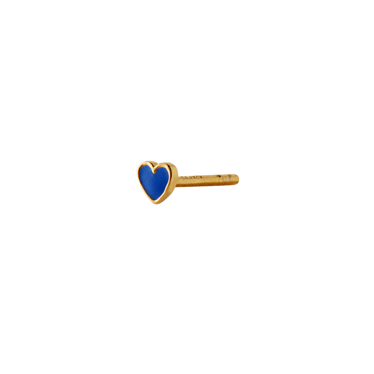 STINE A Jewelry Petit Love Heart ørering 1181-02-Cobalt