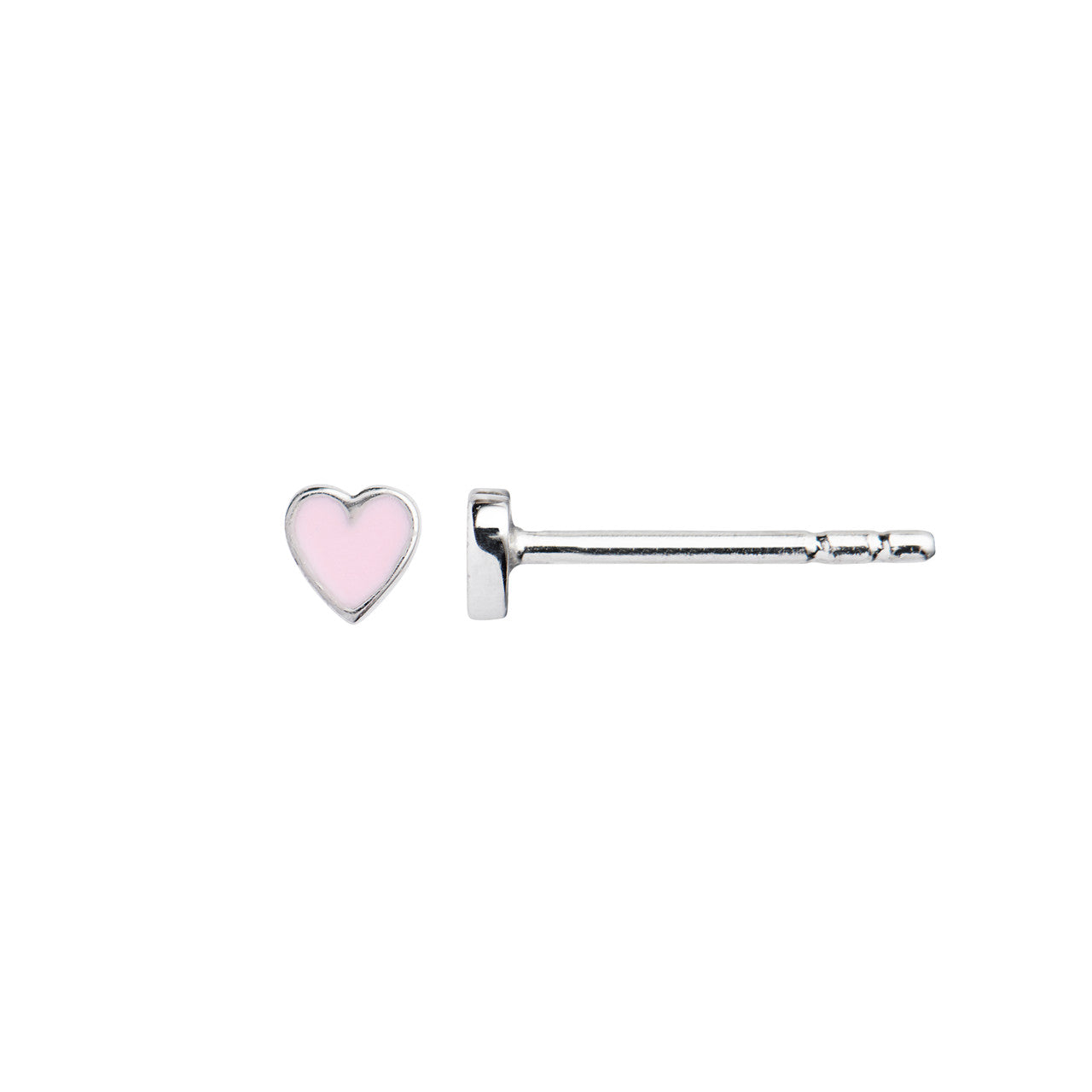 STINE A Jewelry Petit Love Heart ørering 1181-00-Lightpink
