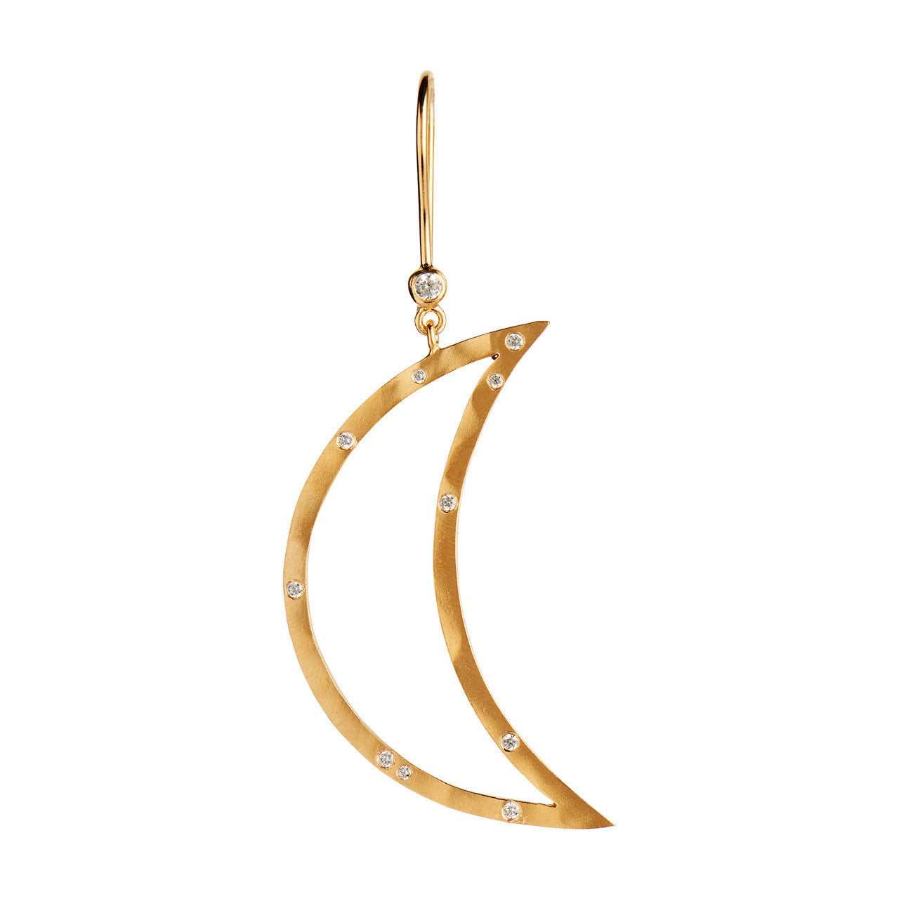 STINE A Jewelry Big Bella Moon ørering 1260-02