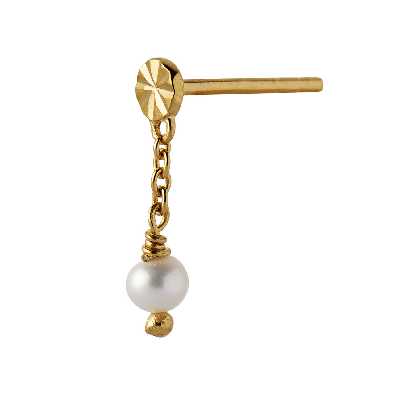 STINE A Jewelry Tres Petit Etoile with Pearl ørering 1283-02