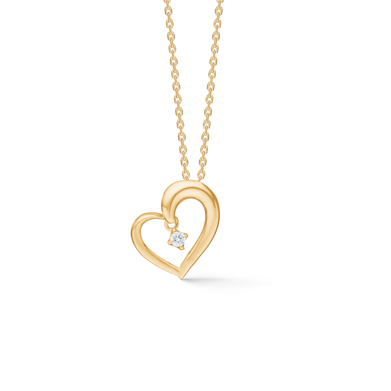 Mads Z Crown Heart vedhæng 1531704