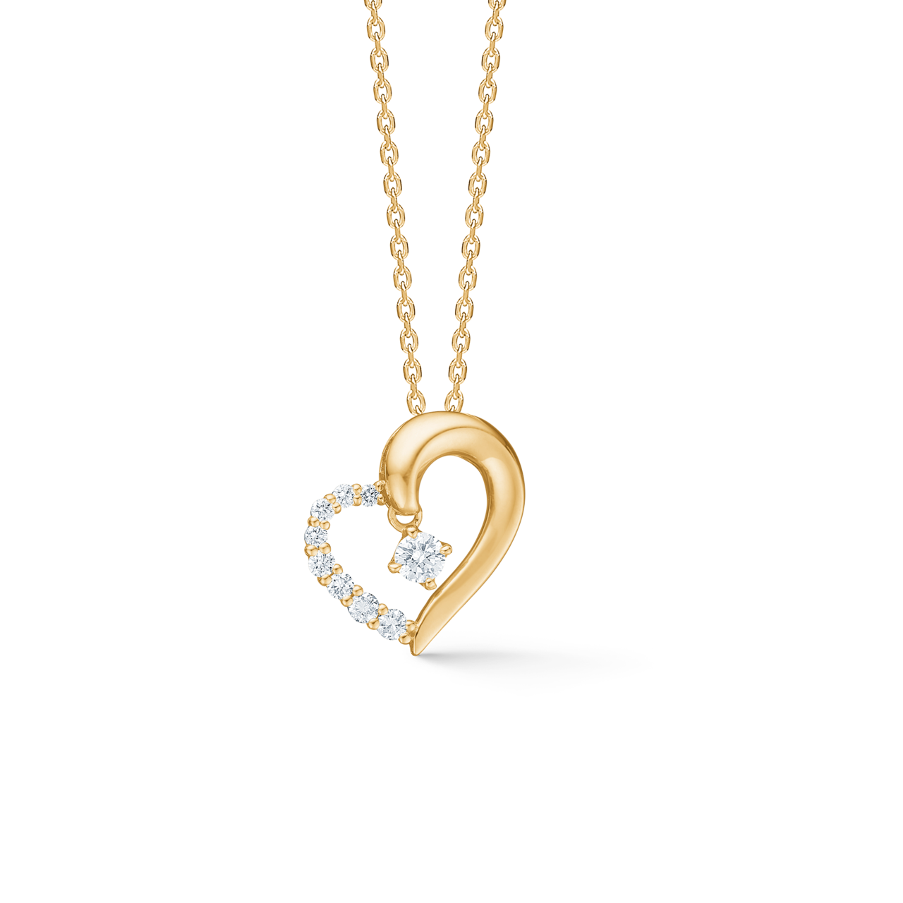 Mads Z Crown Heart vedhæng 1531720