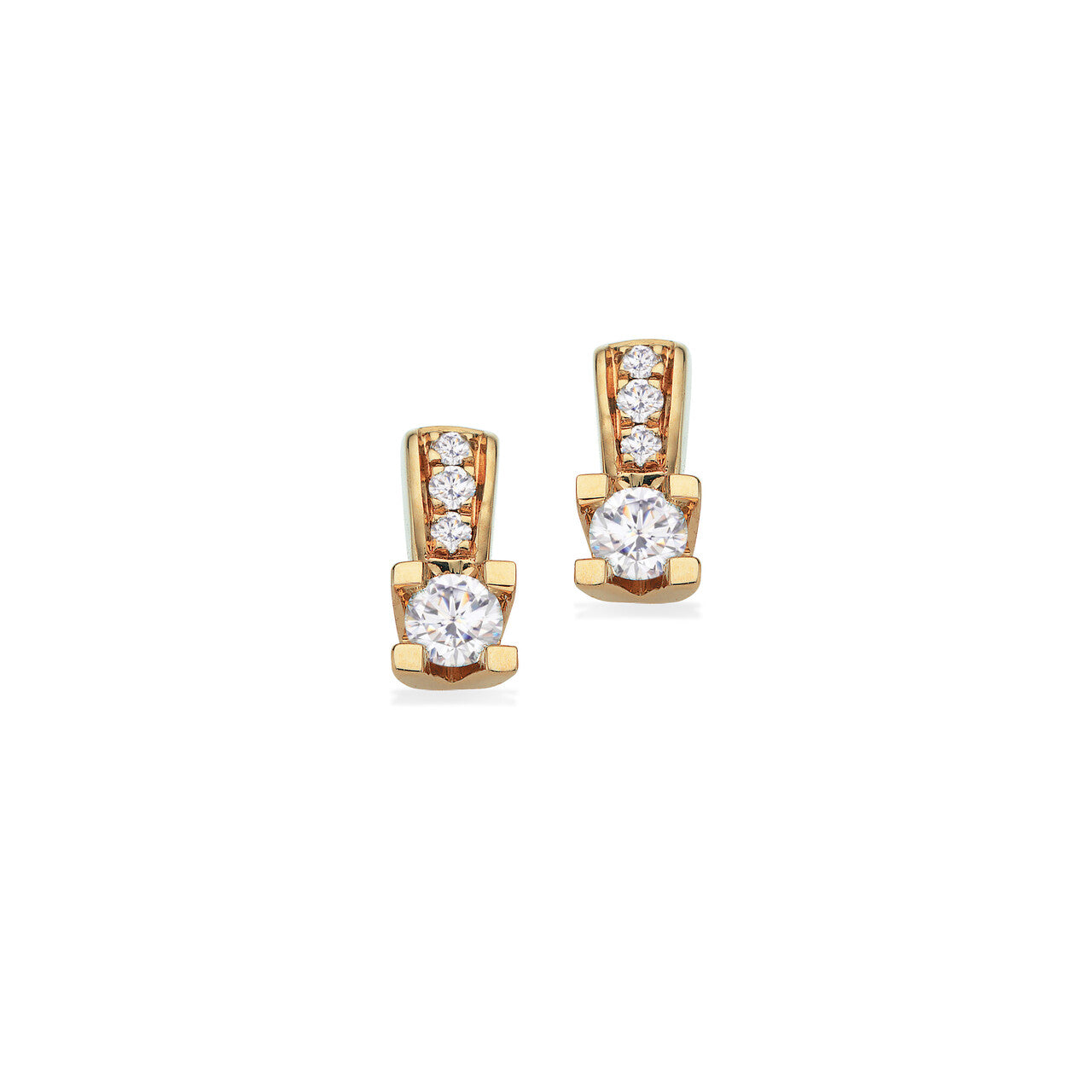 Scrouples Kleopatra Queen 0,13ct øreringe 1535,13