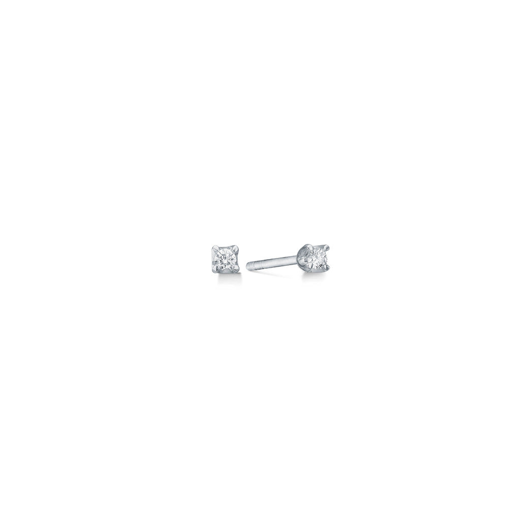 Mads Z Crown øreringe 0,09ct 1611609