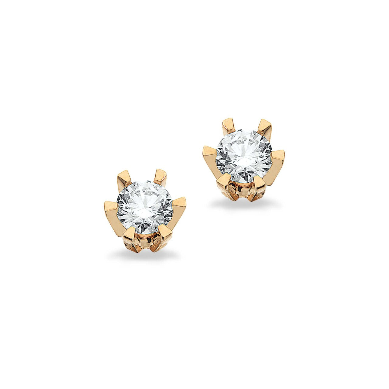 Scrouples Prinsesse 0,18ct øreringe 1775,18