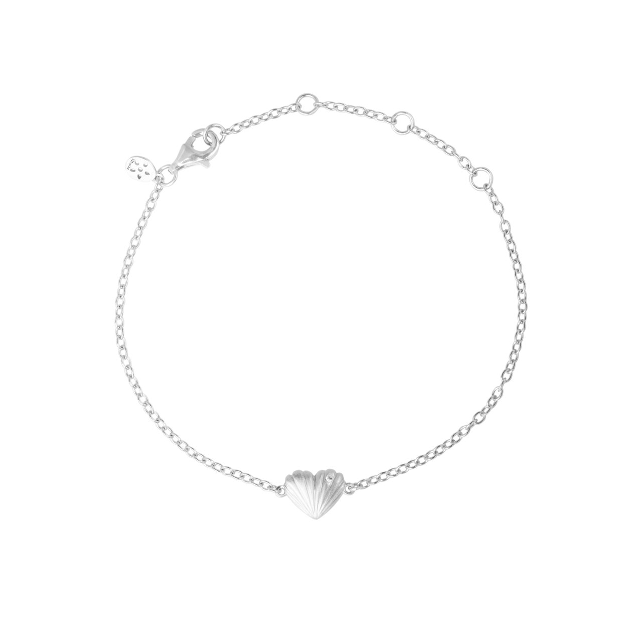 ByBiehl Just Love One Heart armbånd 2-4502-R