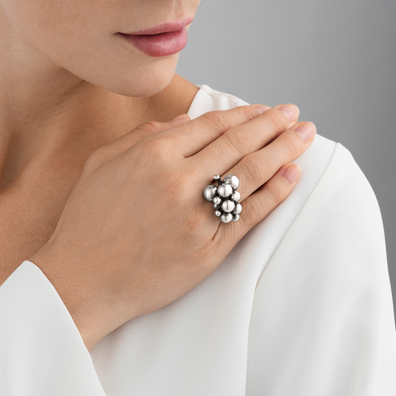 Georg Jensen Moonlight Grapes ring 20000388