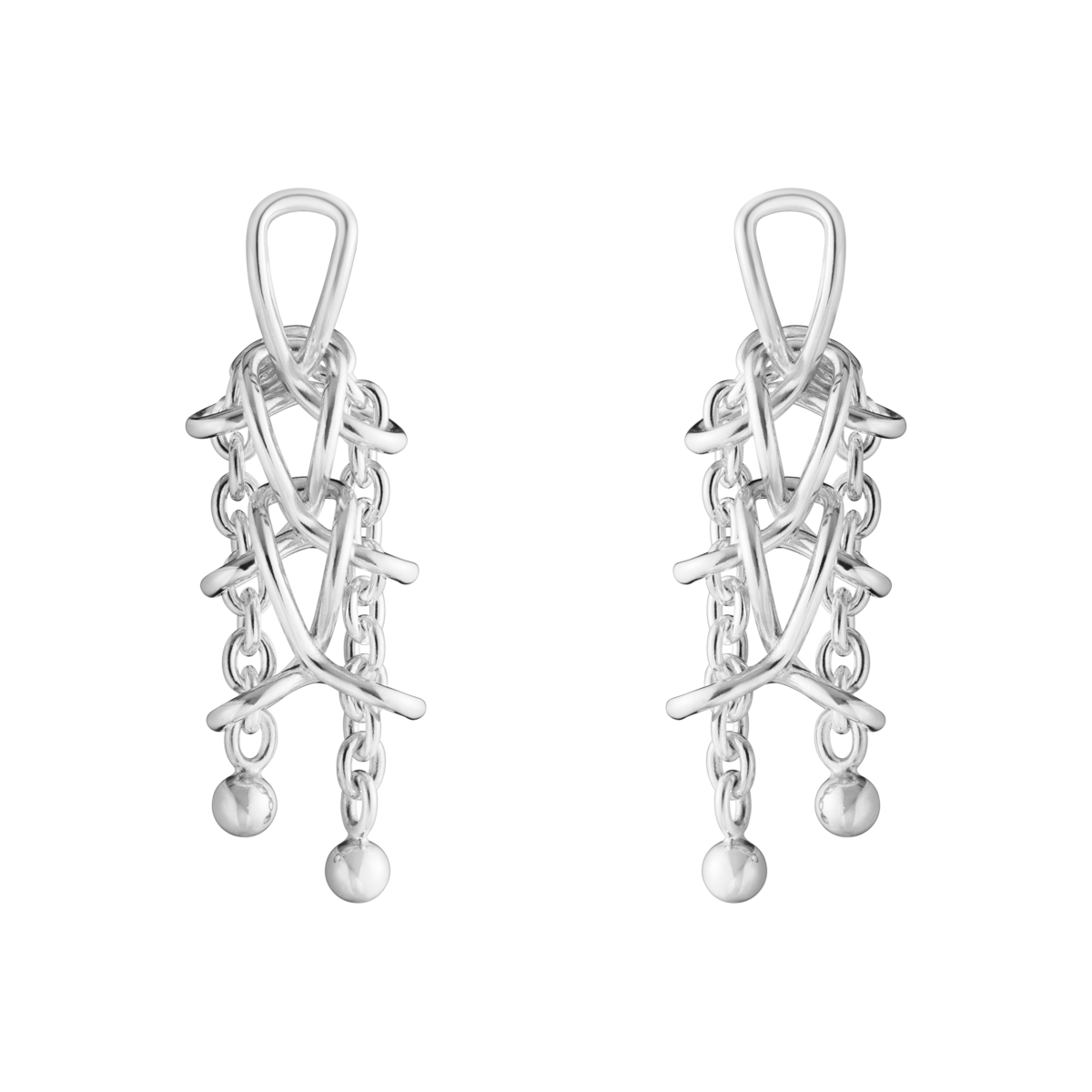 Georg Jensen Weft øreringe 20002037