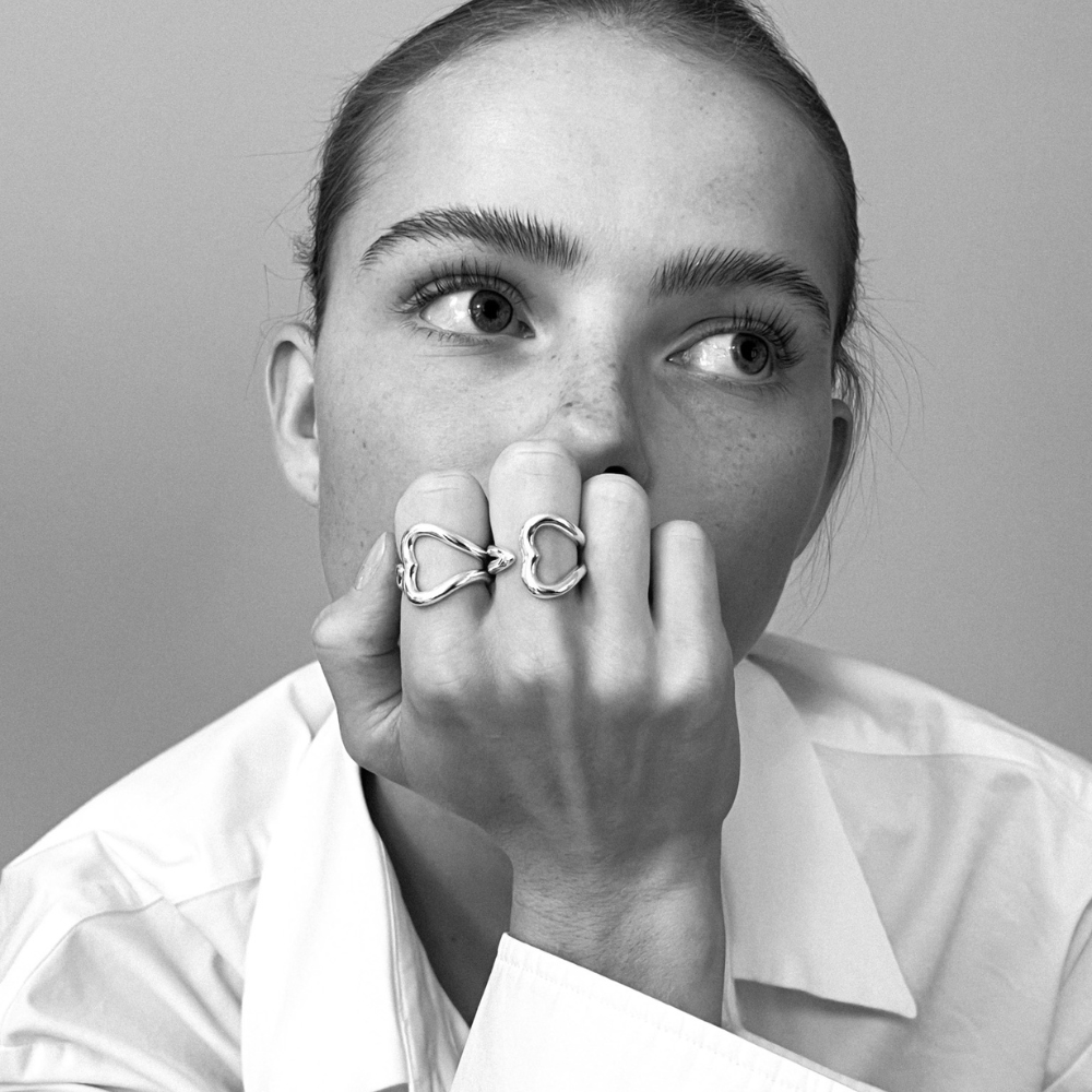 Jane Kønig Open Heart ring OHR-AW25-S