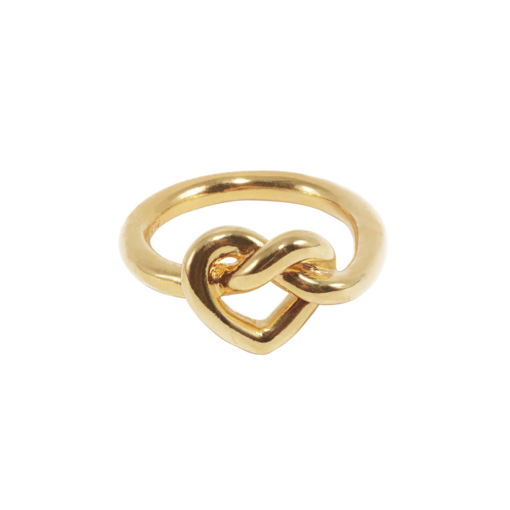 Jane Kønig Big Tied Heart ring BTHR-AW25-G