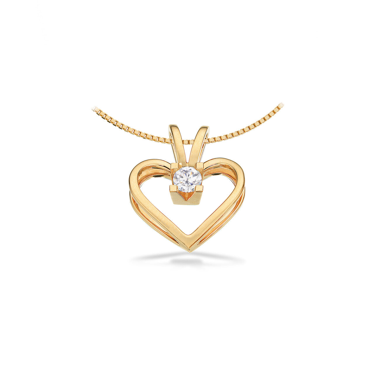 Scrouples Kleopatra hjerte 0,25ct vedhæng 2123,25