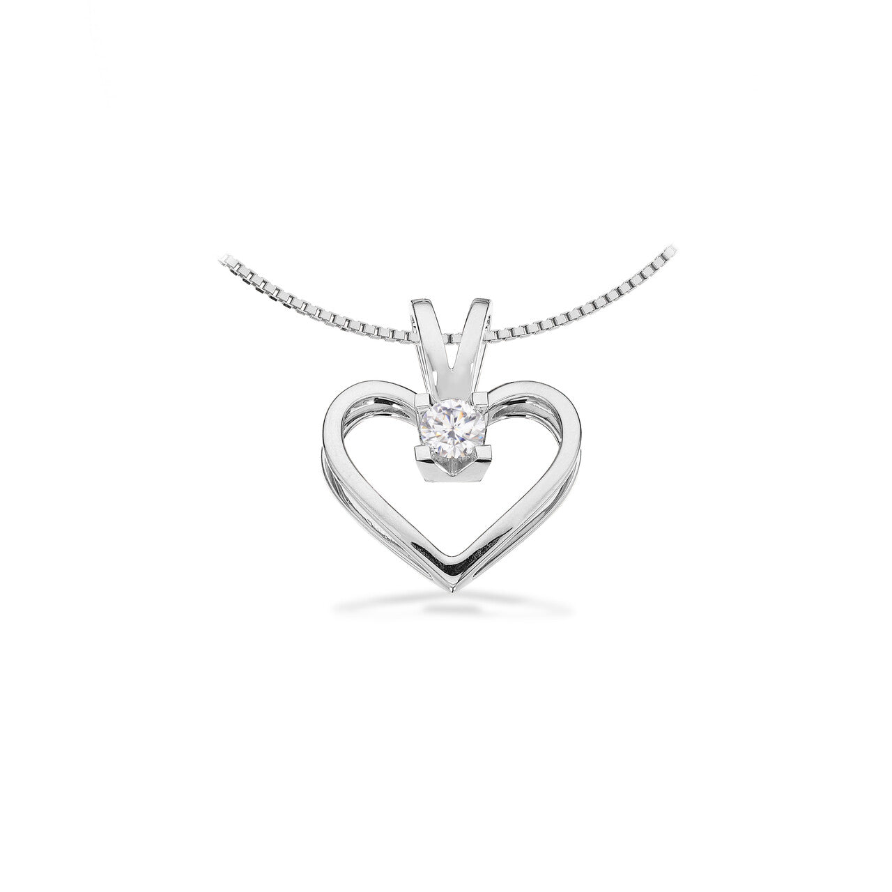 Scrouples Kleopatra hjerte 0,20ct vedhæng 2124,20