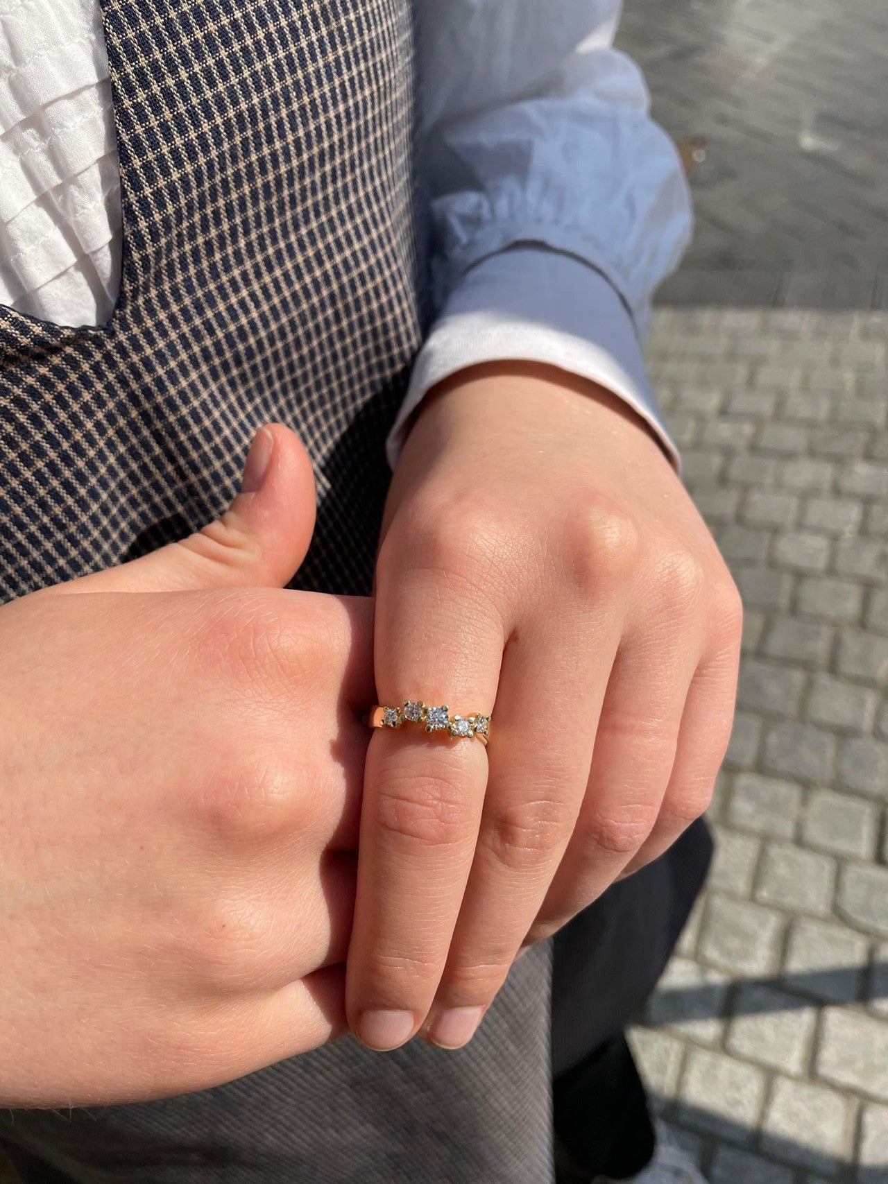 Nuran Twist ring 0,39ct R1004 039