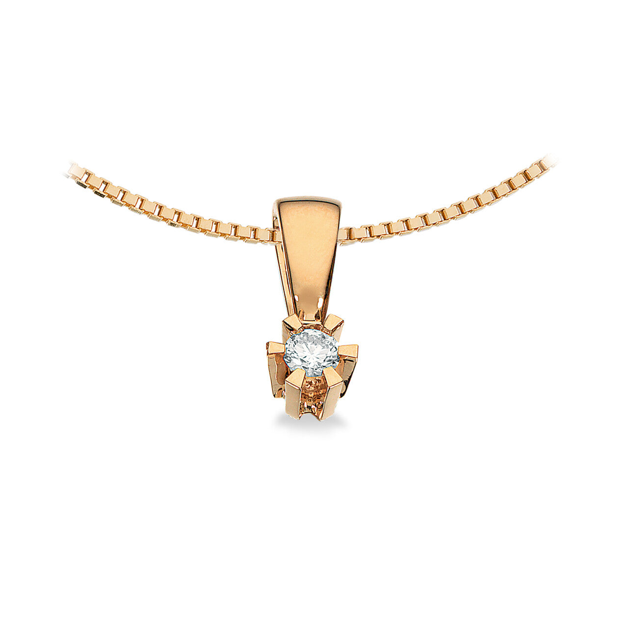 Scrouples Prinsesse 0,06ct vedhæng 2775,06