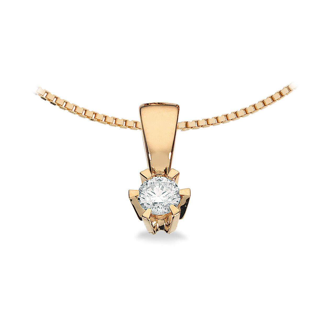 Scrouples Prinsesse 0,13ct vedhæng 2775,13