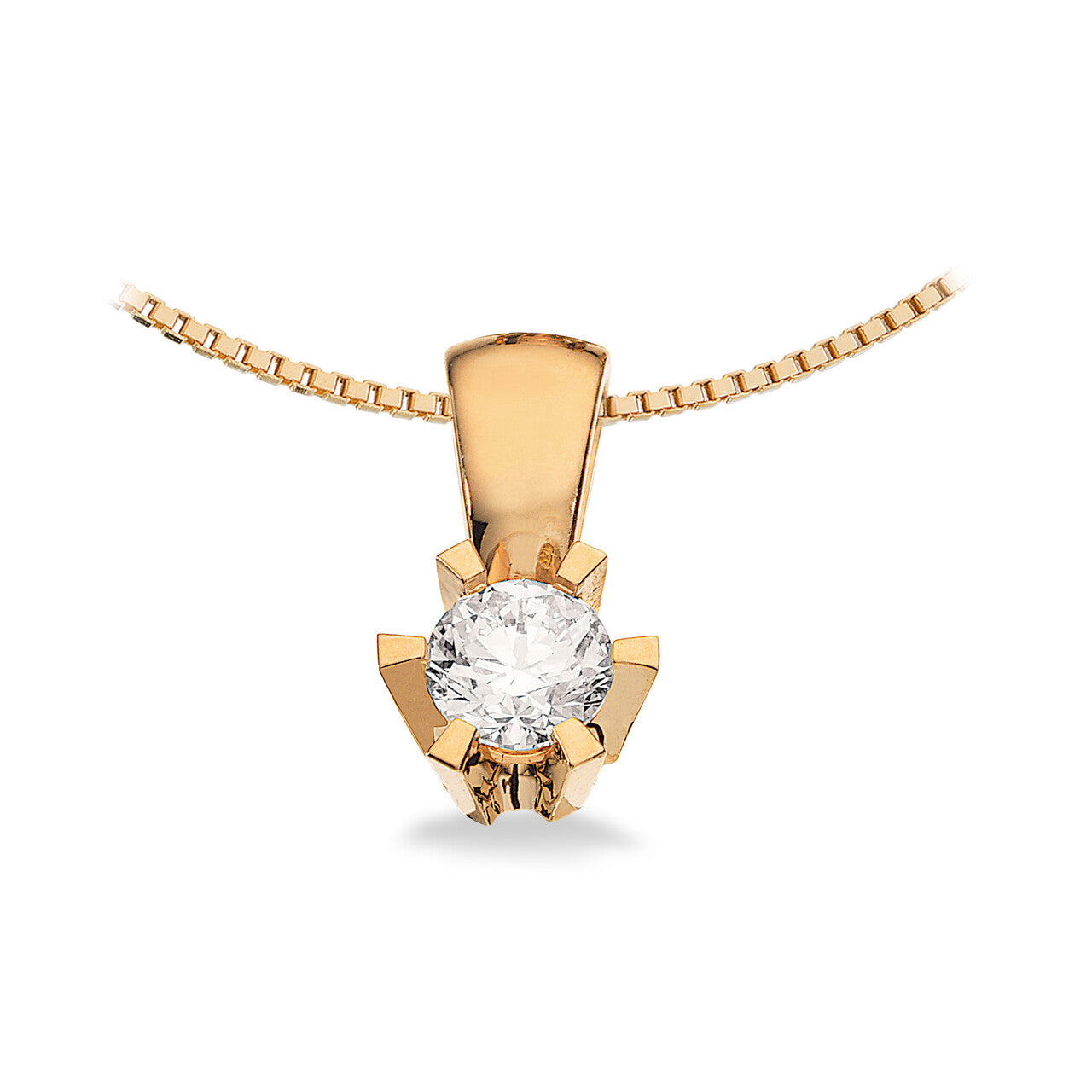Scrouples Prinsesse 0,38ct vedhæng 2775,38