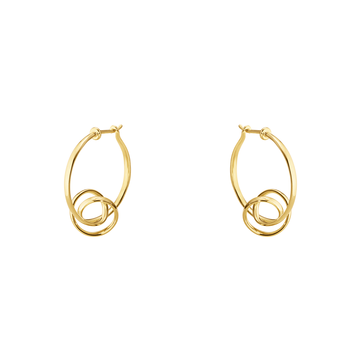 Georg Jensen Torun Forget-Me-Knot øreringe 3518355