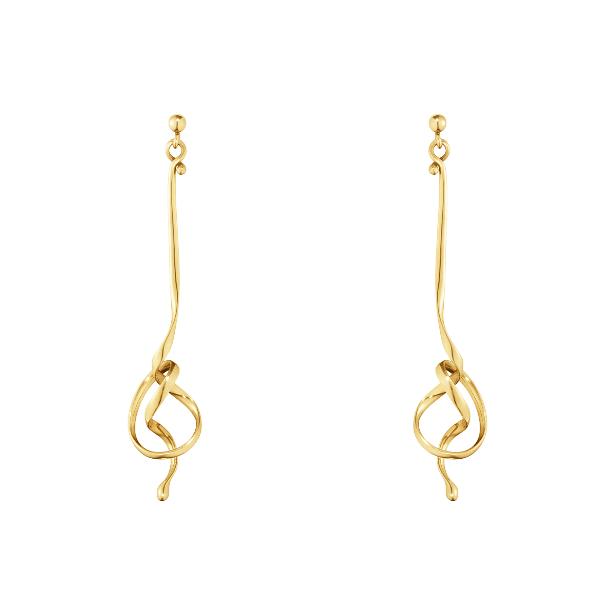Georg Jensen Torun Forget-Me-Knot øreringe 3518498