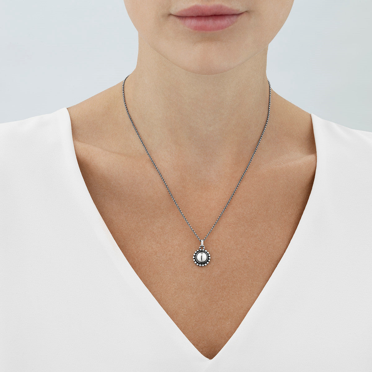 Georg Jensen Moonlight Blossom halskæde 3536269