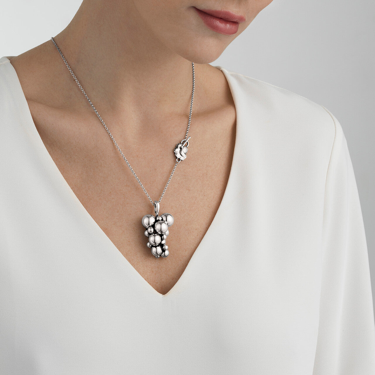 Georg Jensen Moonlight Grapes halskæde 3536313