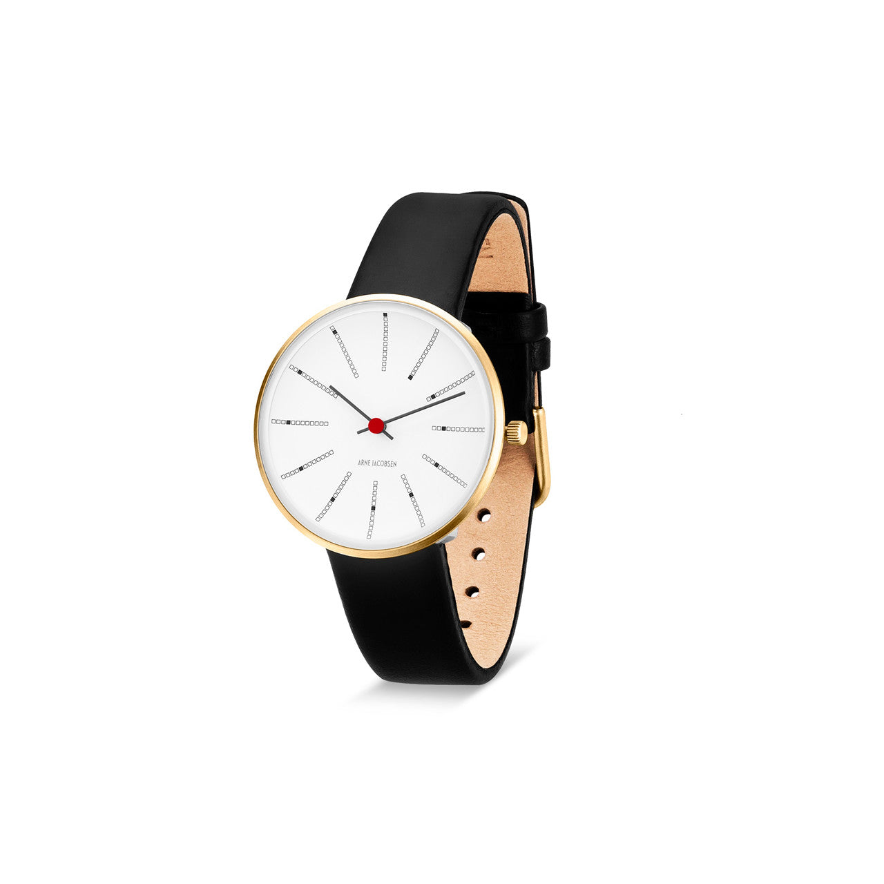 Arne Jacobsen Bankers 34mm 53107-1601G