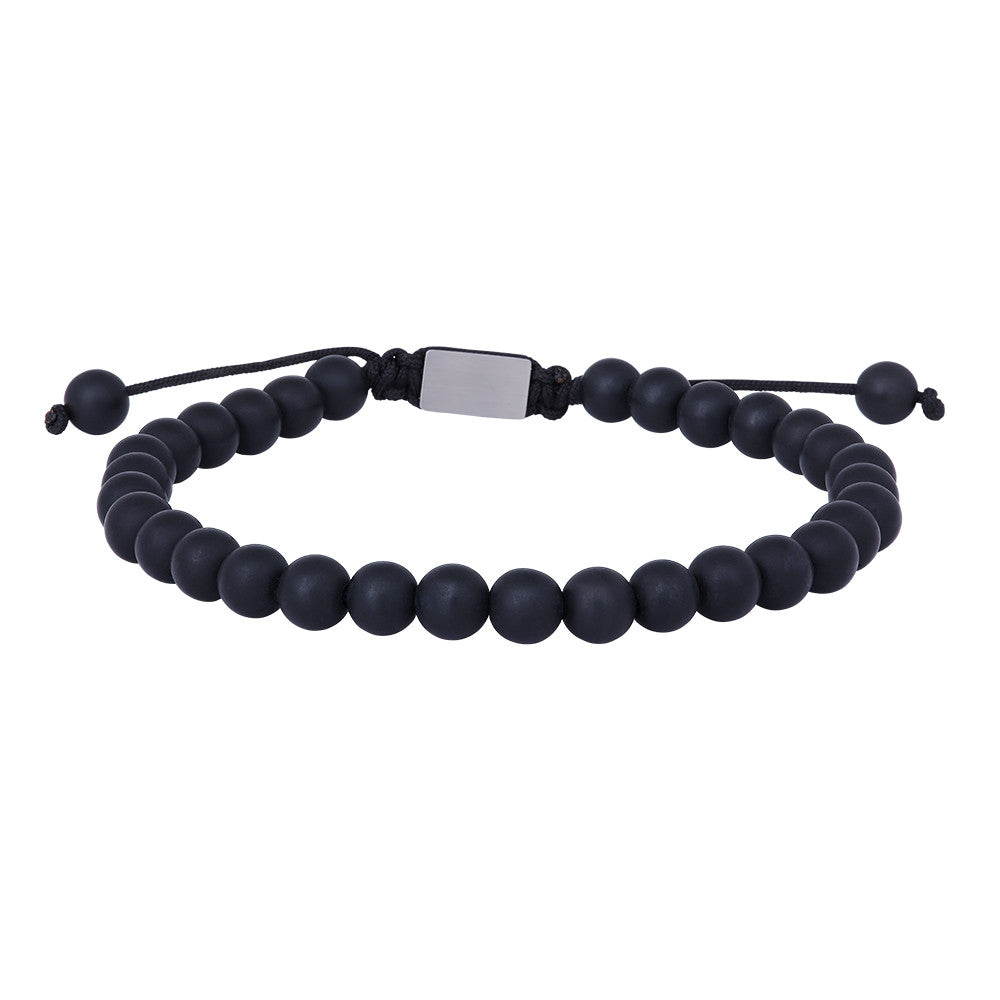 SON of Noa Black Onyx armbånd 6mm 80980040000