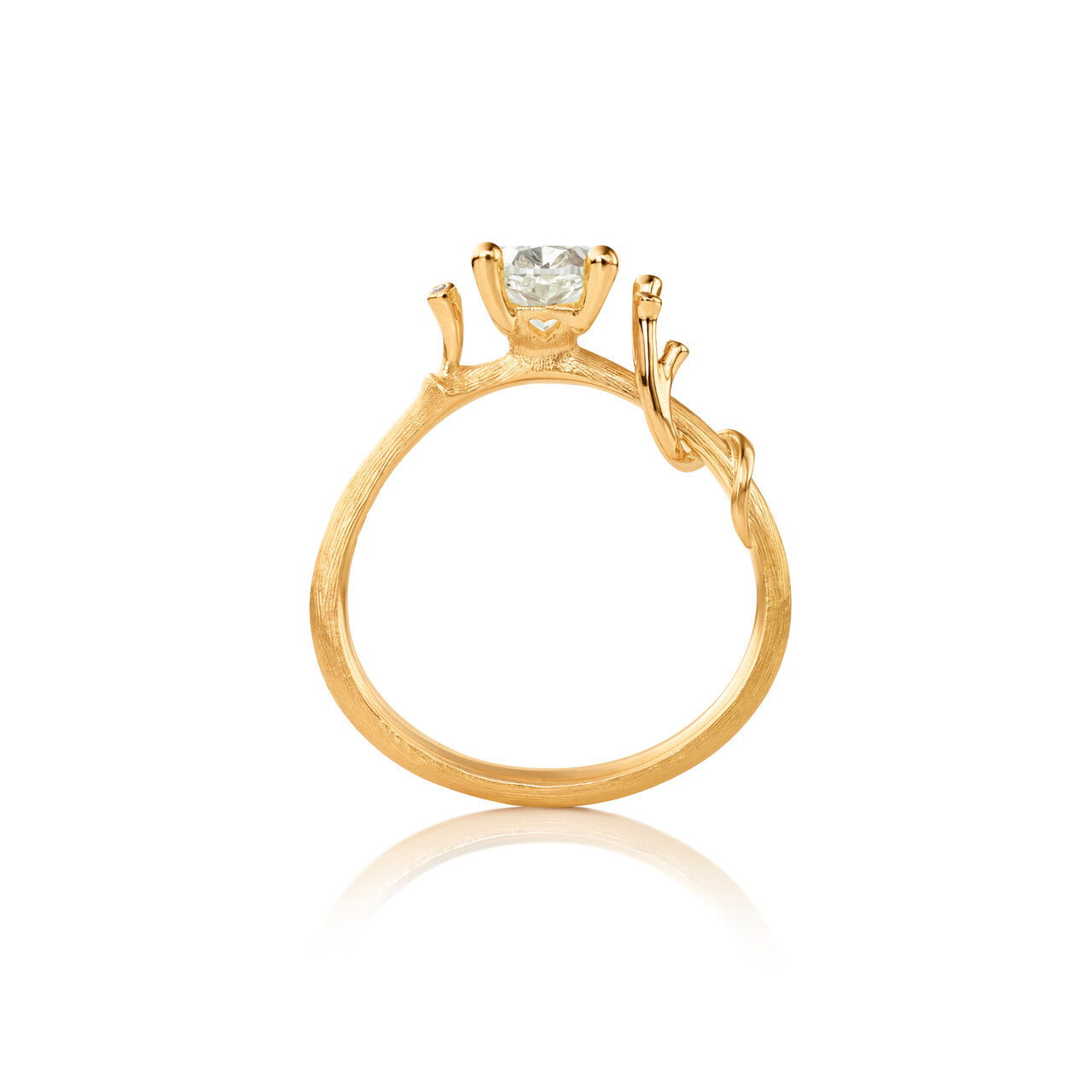 OLE LYNGGAARD COPENHAGEN Nature Solitaire ring A2785-435