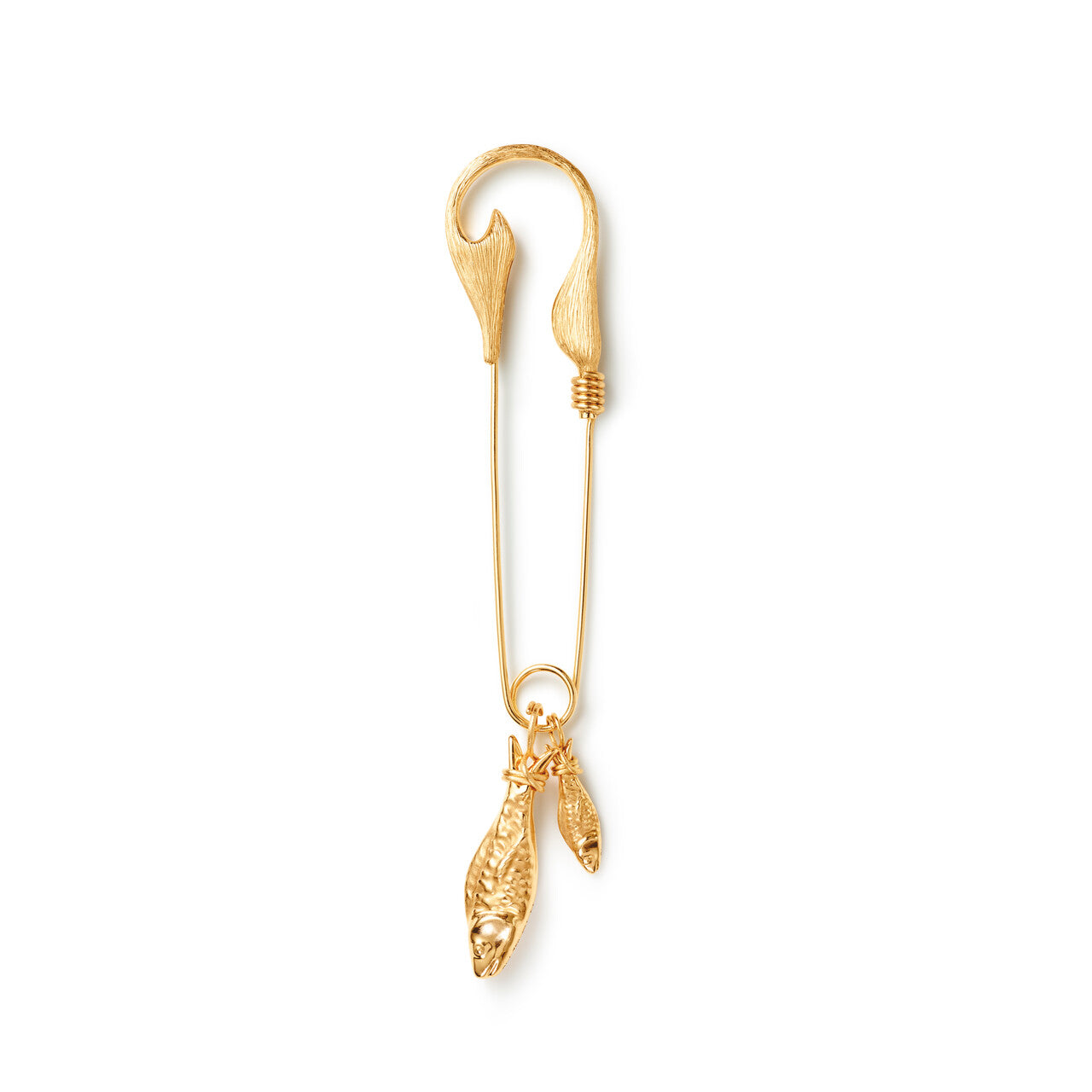 OLE LYNGGAARD COPENHAGEN Under the Sea Fish Hook broche A3213-402