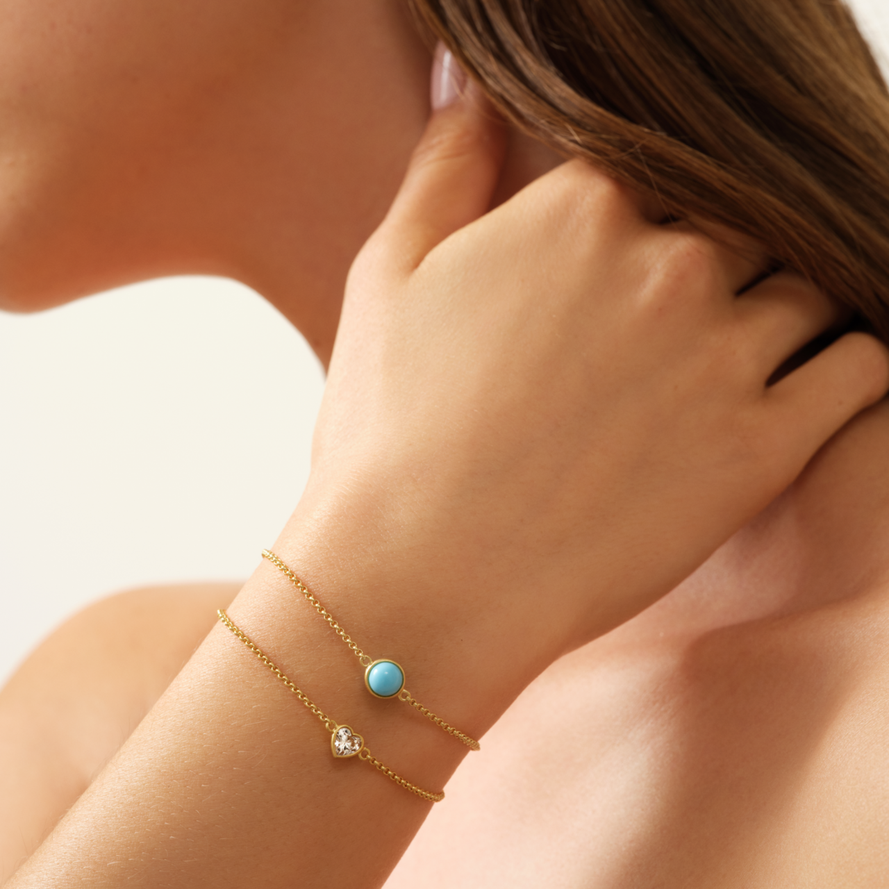 Julie Sandlau Amorina armbånd BR344 GD CZ