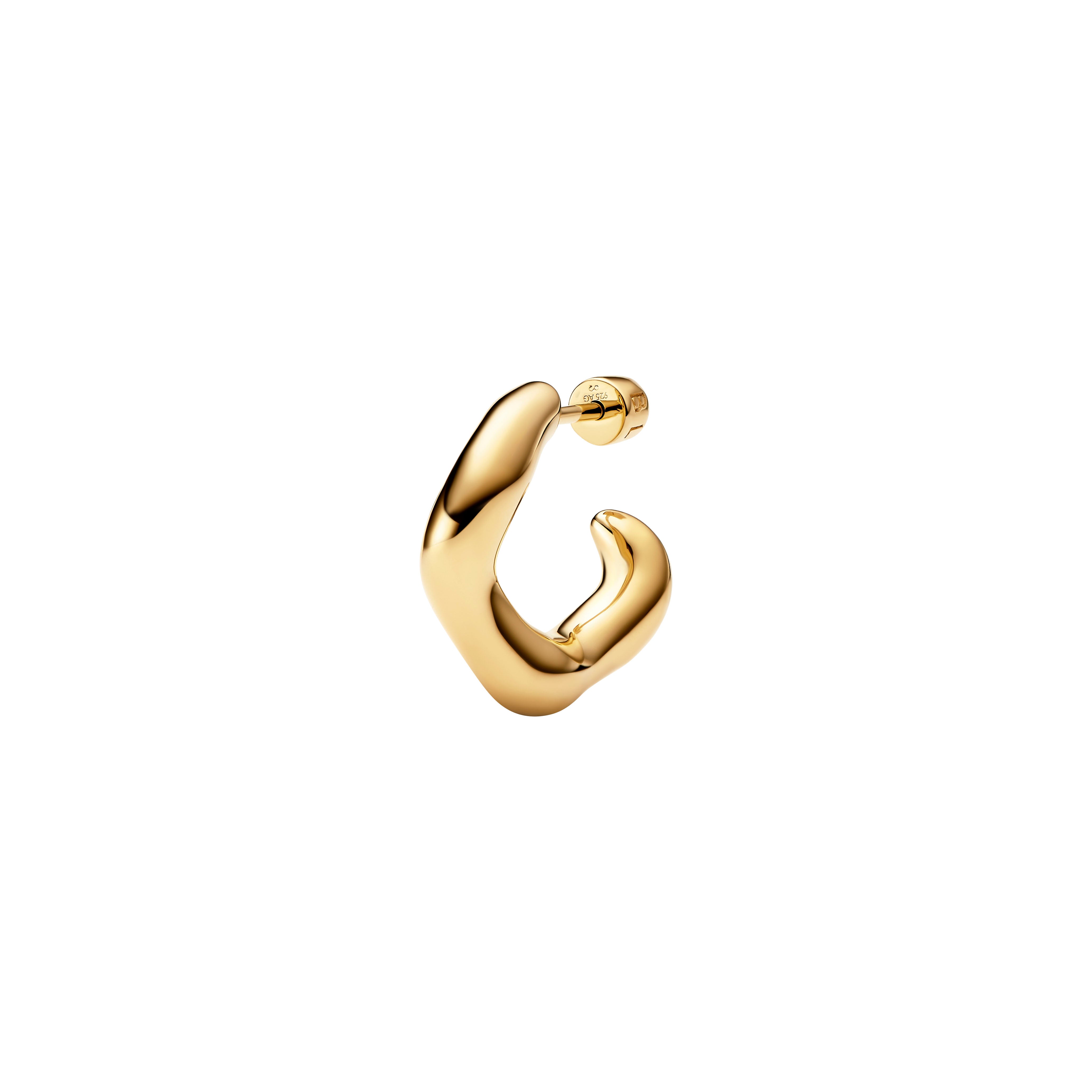 Maria Black Anil Hoop Small ørering 101146YG
