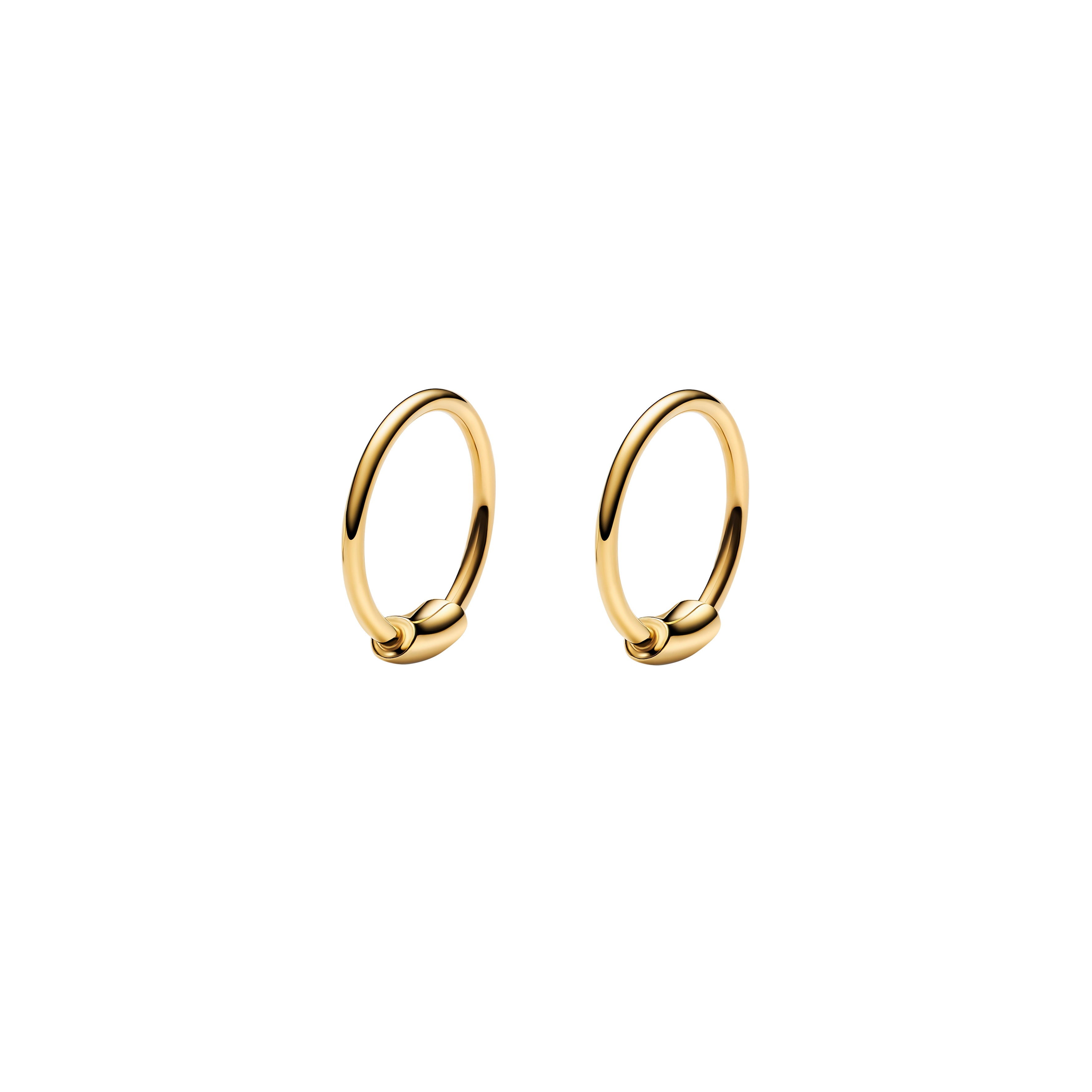 Maria Black Basic Hoop øreringe 100212