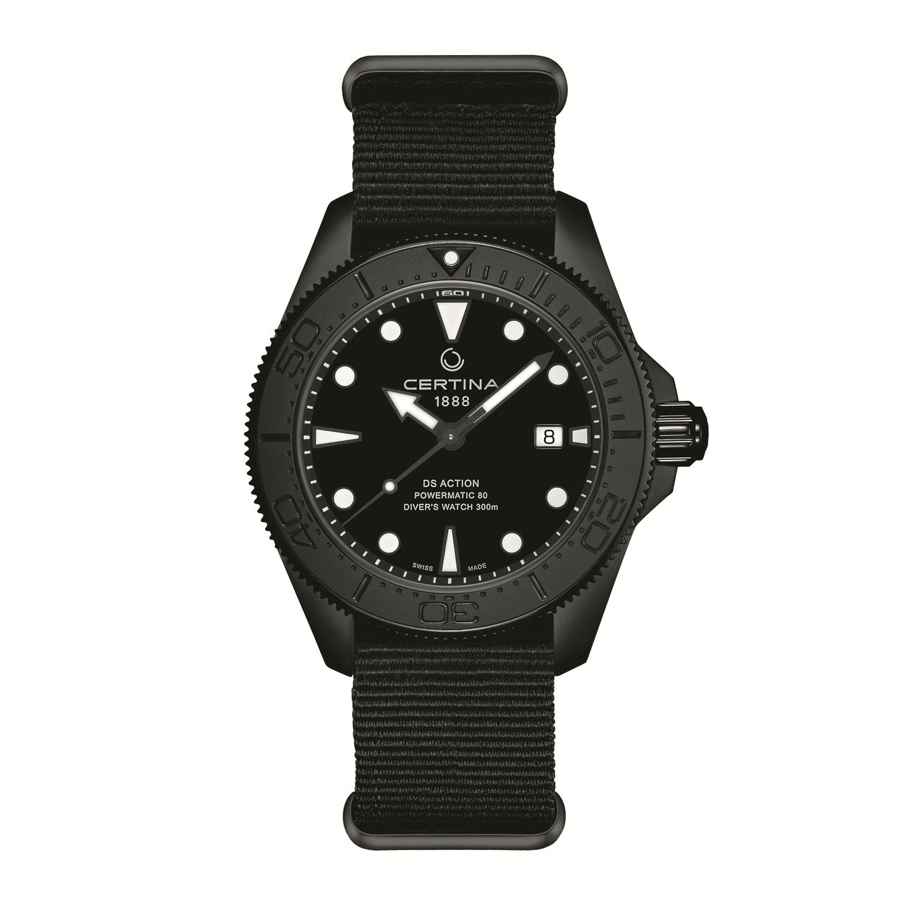 Certina DS Action Diver 43mm Powermatic 80 C032.607.38.051.00