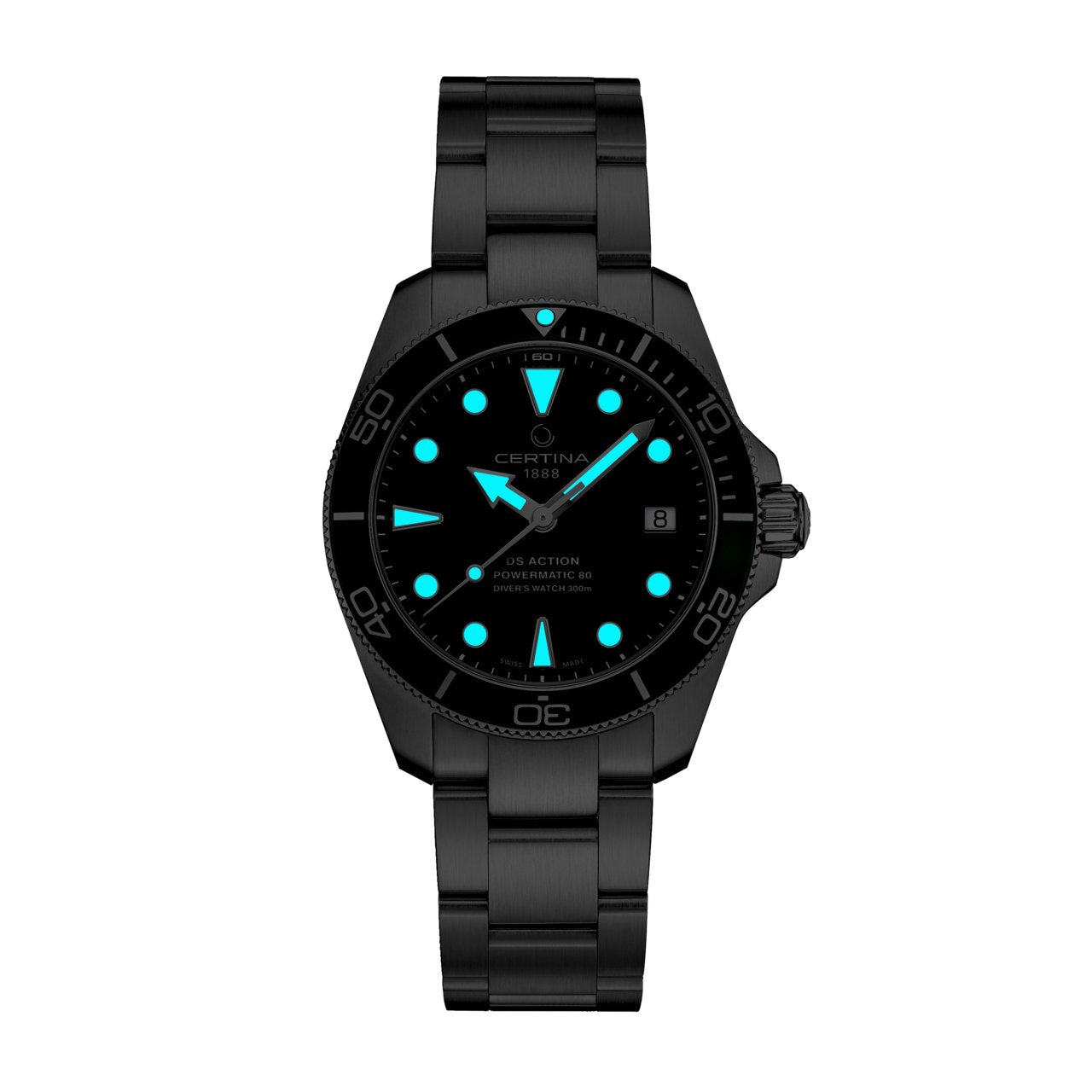 Certina DS Action Diver 38mm Powermatic 80 C032.807.11.091.00