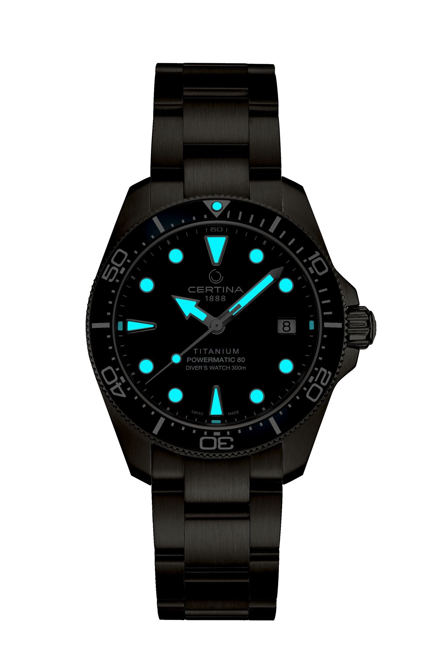 Certina DS Action Diver Powermatic 80 38mm C048.807.44.081.00