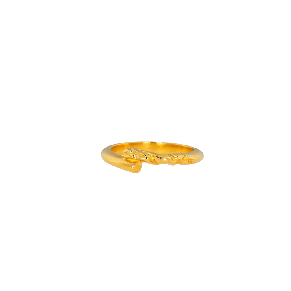 IX Studios Rustic Twist ring DMN0324GD