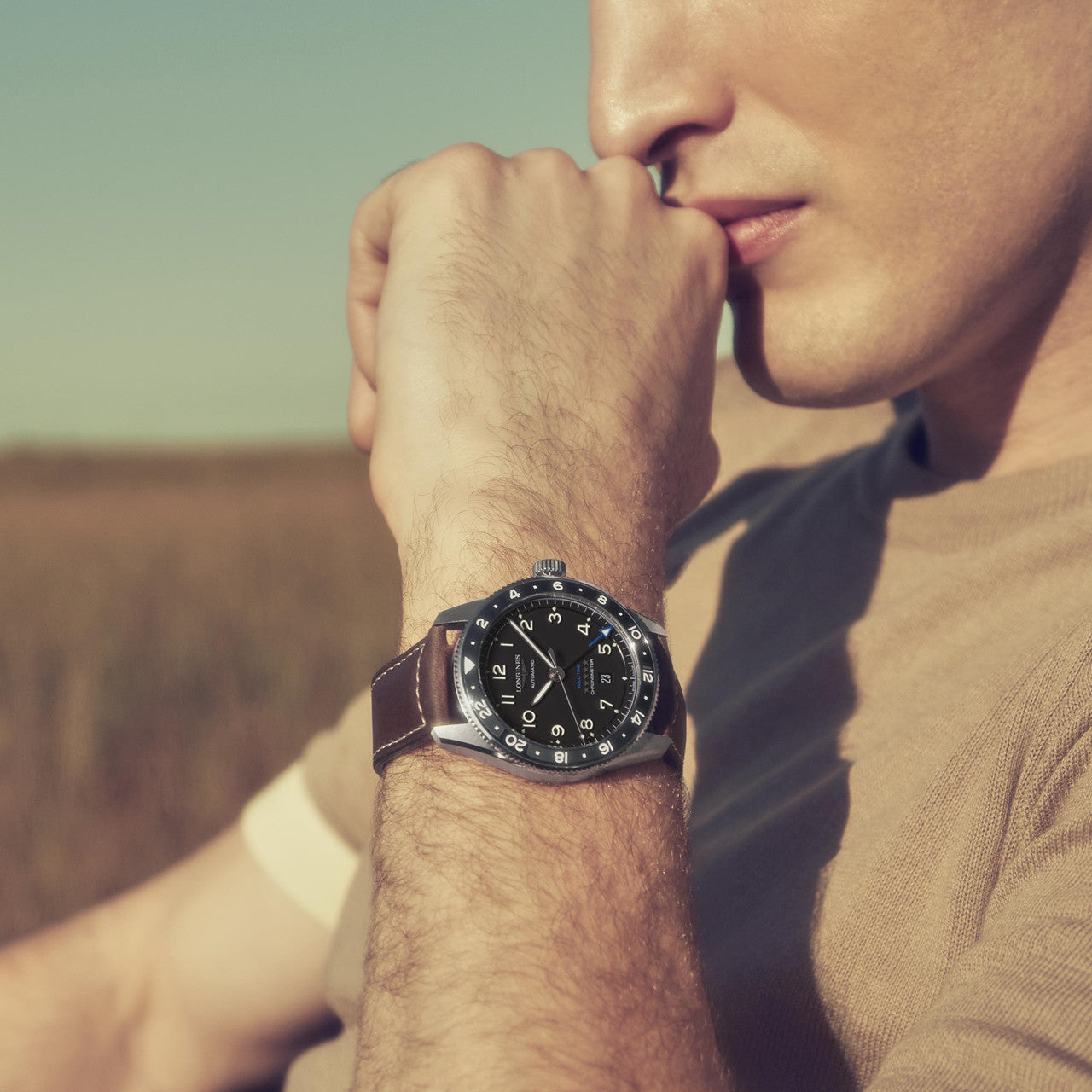 Longines Spirit Zulu Time 42mm L3.812.4.53.2