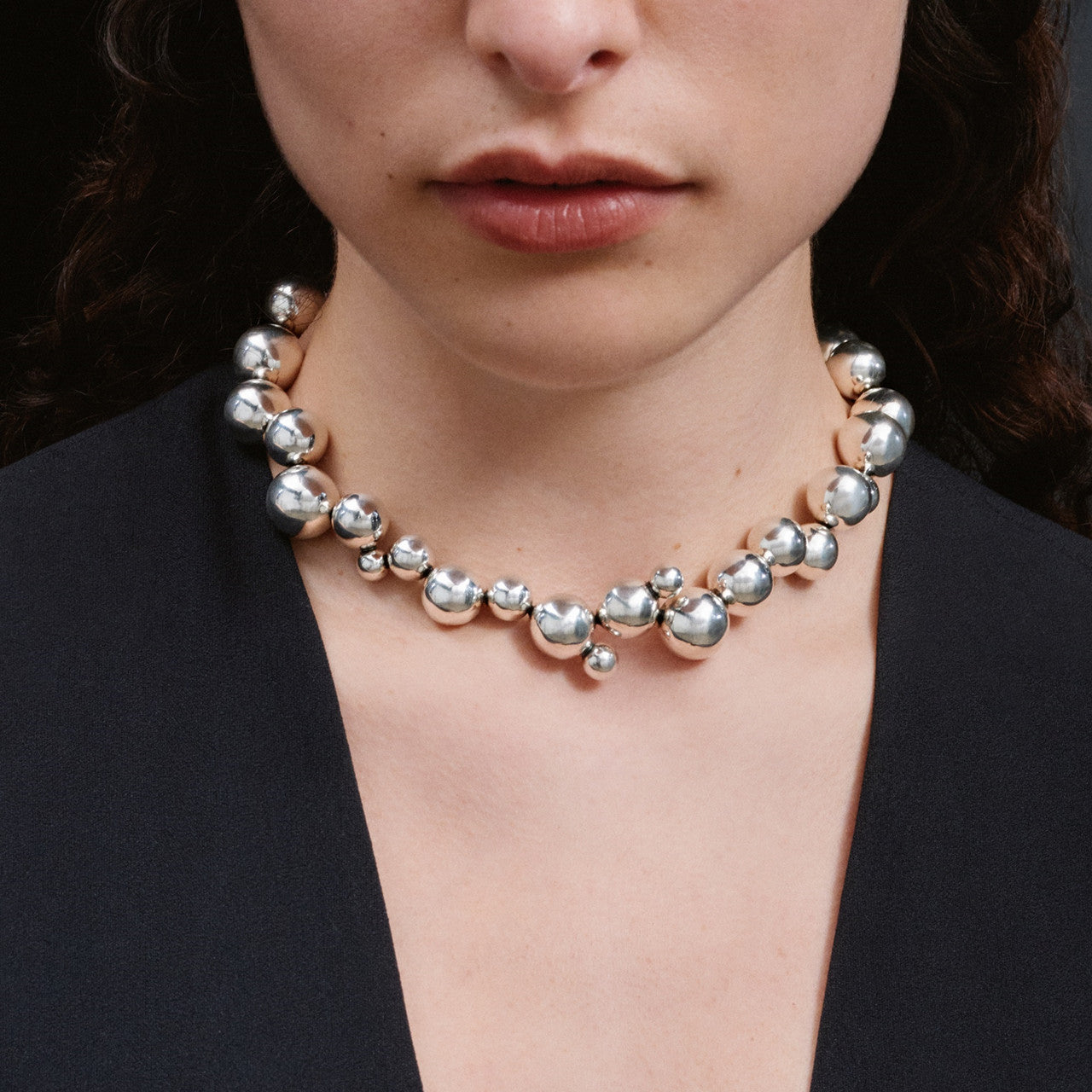 Georg Jensen Moonlight Grapes halskæde 20001661