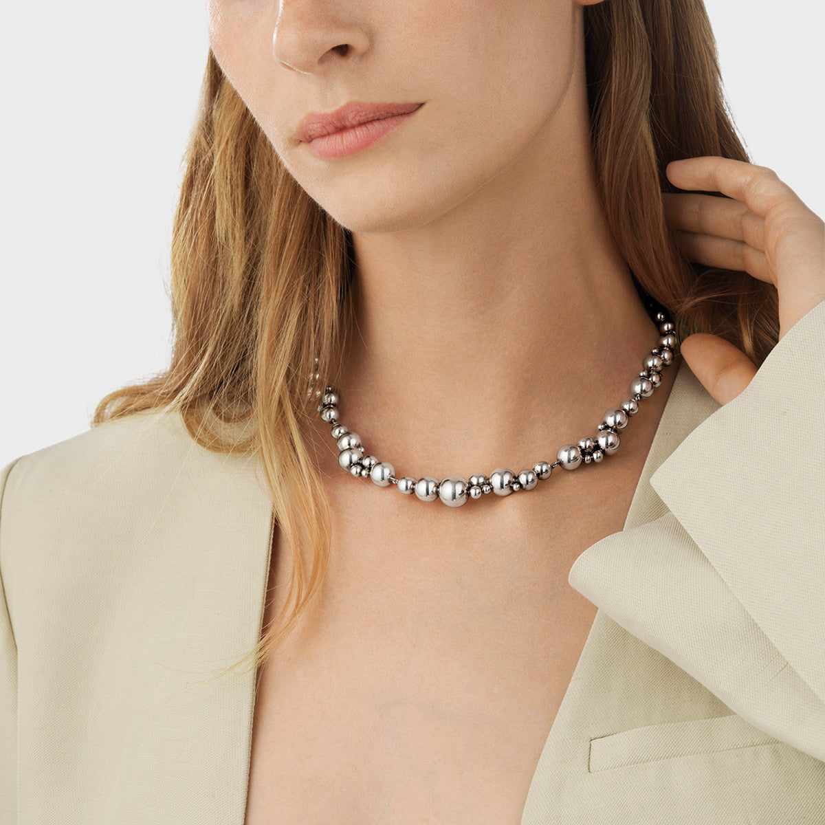 Georg Jensen Moonlight Grapes halskæde 20001008