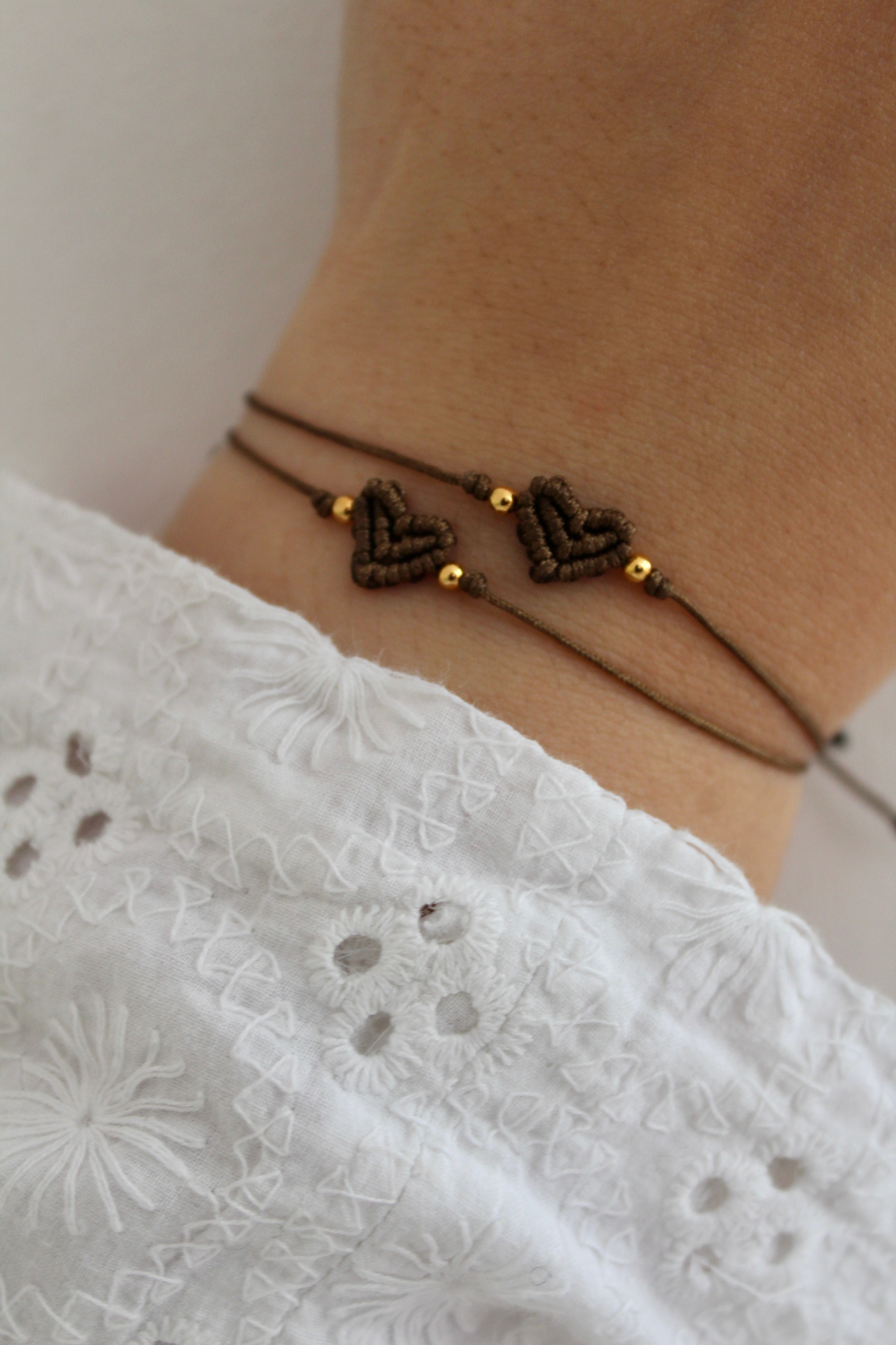 STINE A Jewelry Love Mocha armbånd 3236-02