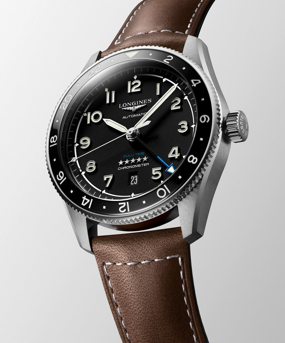 Longines Spirit Zulu Time 42mm L3.812.4.53.2