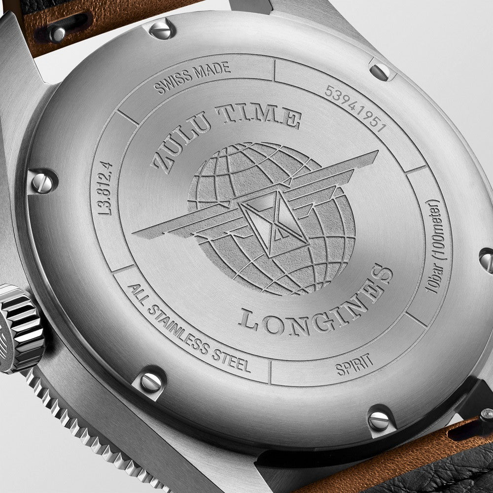 Longines Spirit Zulu Time 42mm L3.812.4.63.2