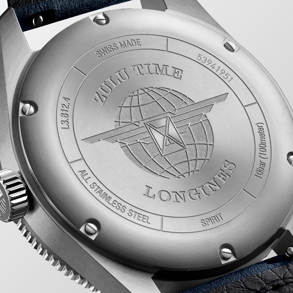 Longines Spirit Zulu Time 42mm L3.812.4.93.2