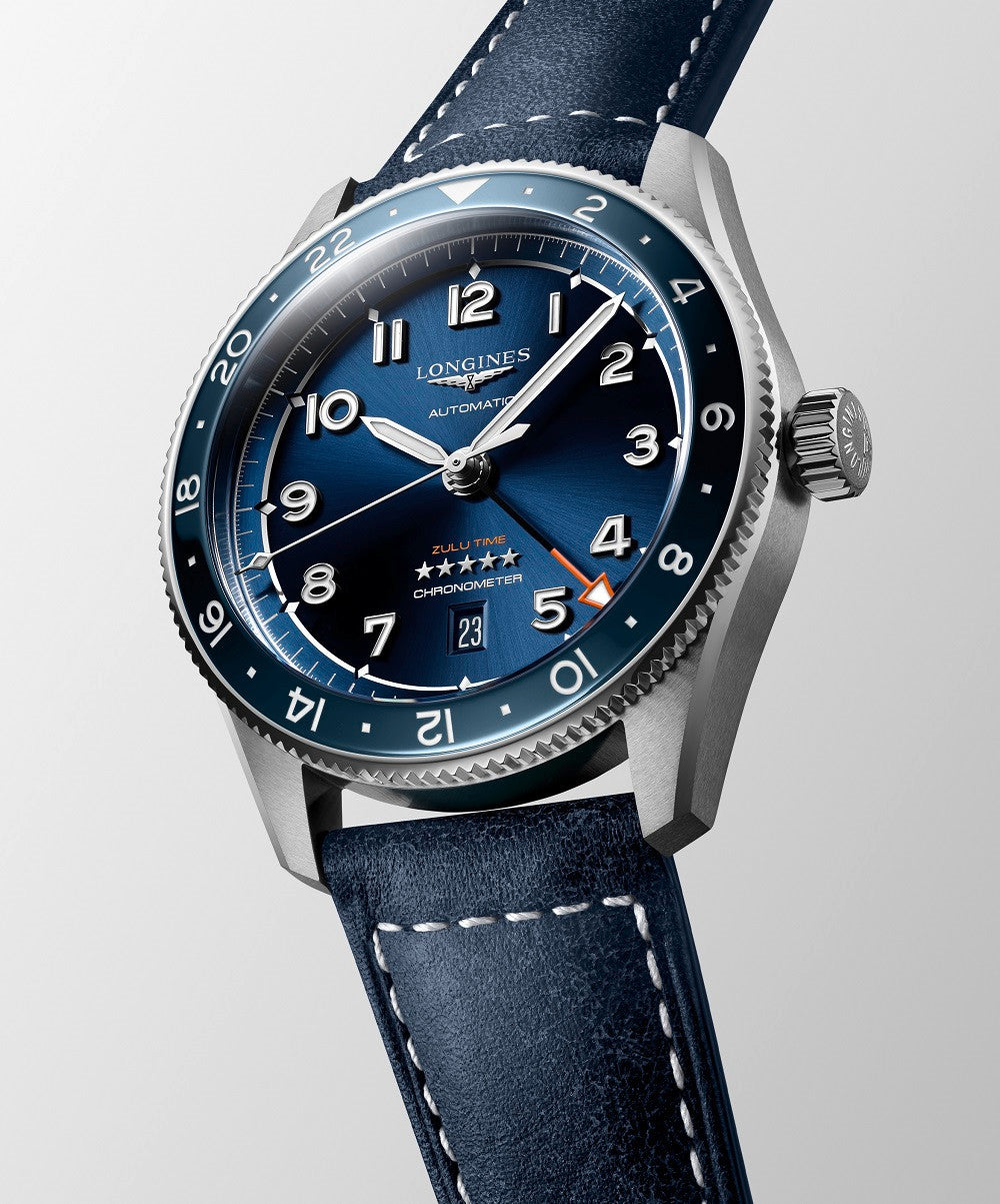 Longines Spirit Zulu Time 42mm L3.812.4.93.2