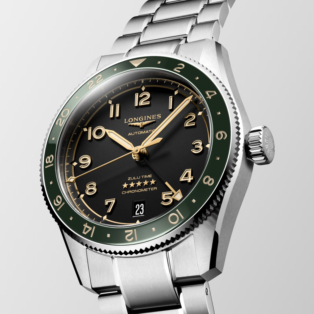Longines Spirit Zulu Time 39mm L3.802.4.63.6