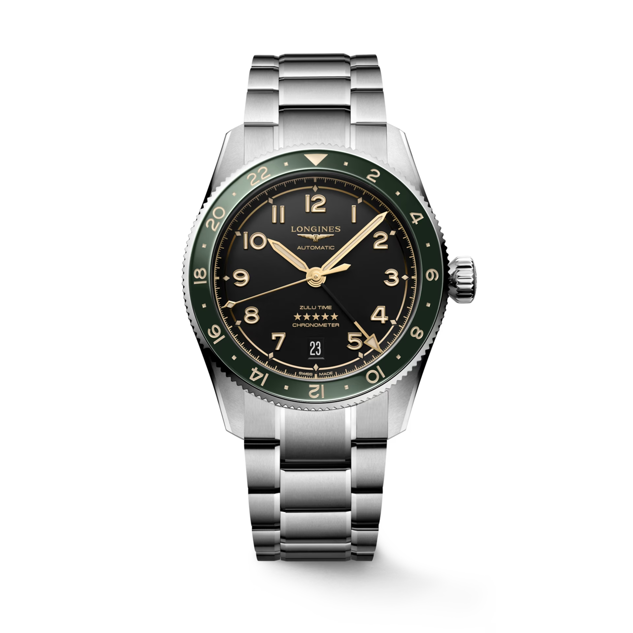 Longines Spirit Zulu Time 39mm L3.802.4.63.6