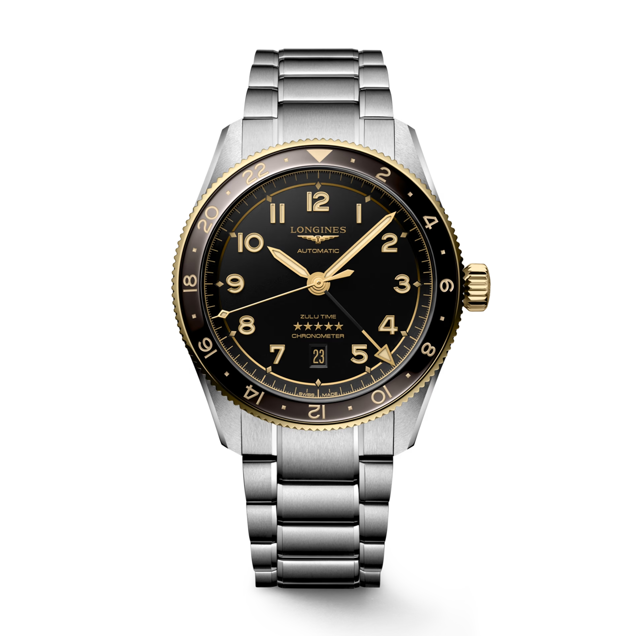 Longines Spirit Zulu Time 42mm L3.812.5.53.6